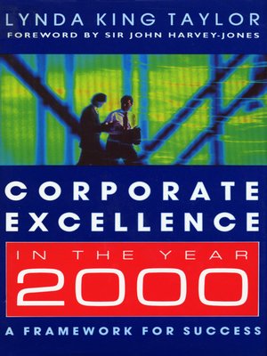 cover image of Corporate Excellence In the Year 2000